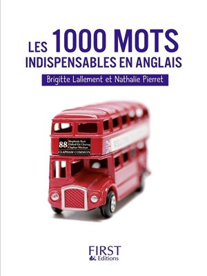 cover image of Les 1000 mots indispensables en anglais